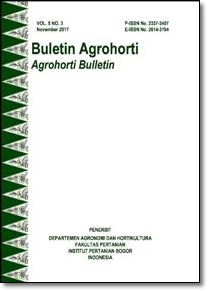 Vol 5, No 3 (2017): Buletin Agrohorti