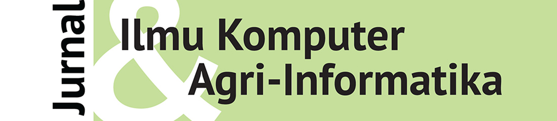 Jurnal Ilmu Komputer dan Agri-Informatika cover